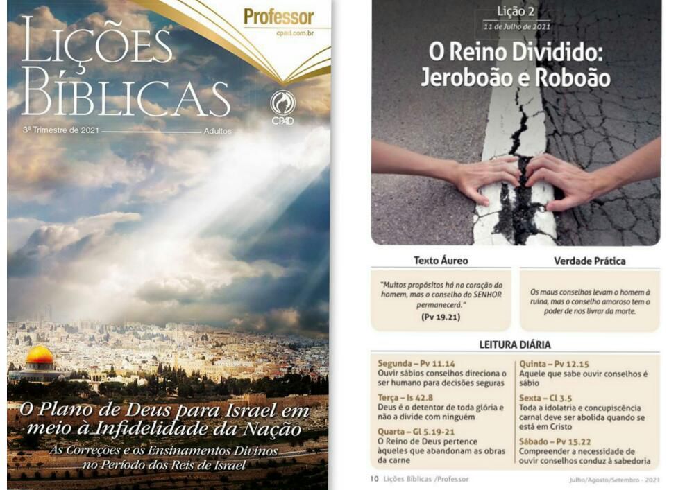 Lição 8 – Jeroboão e Ezequias